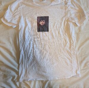 White Kids Graphic T-Shirt